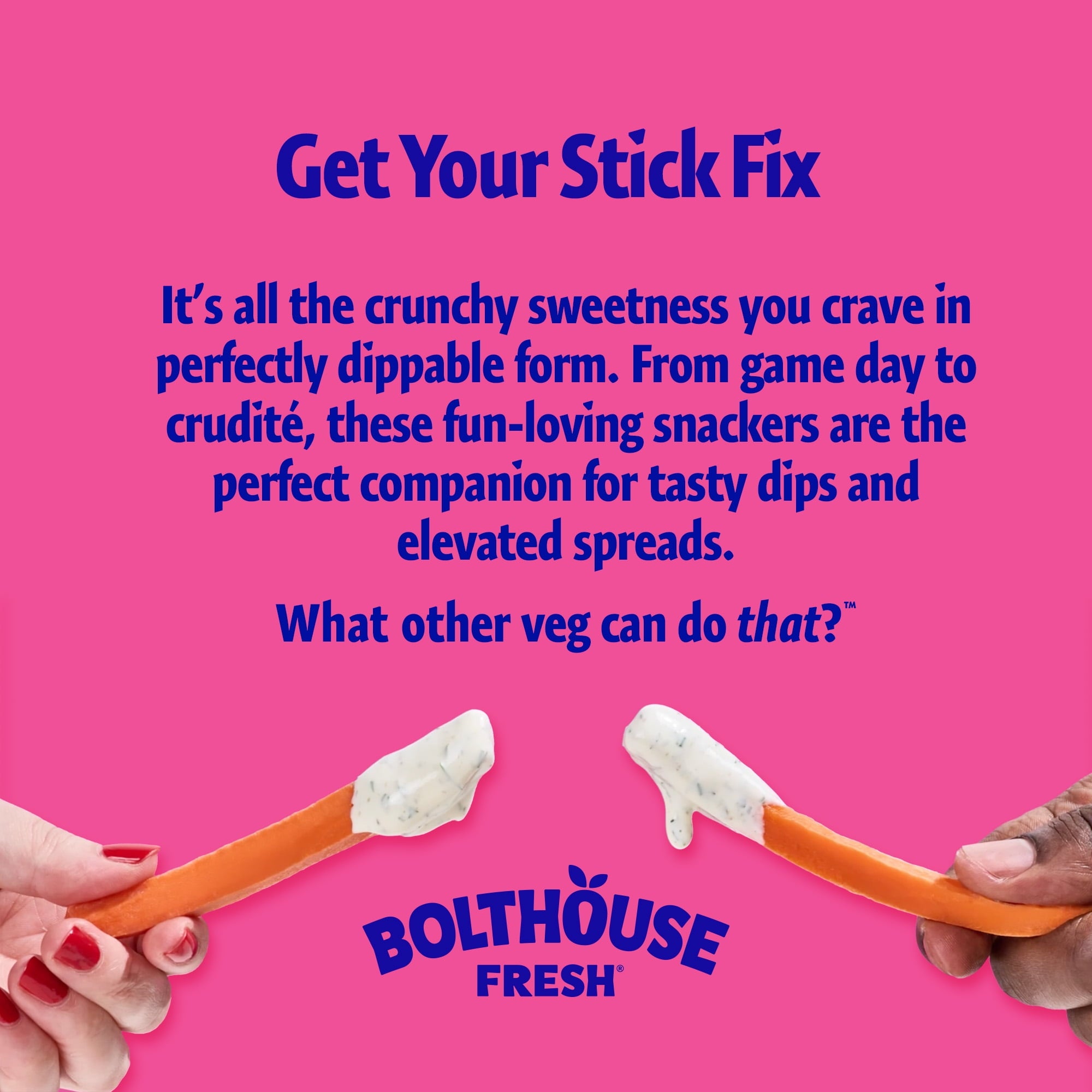 Fresh Bolthouse Carrot Party Sticks 12 Oz Bag