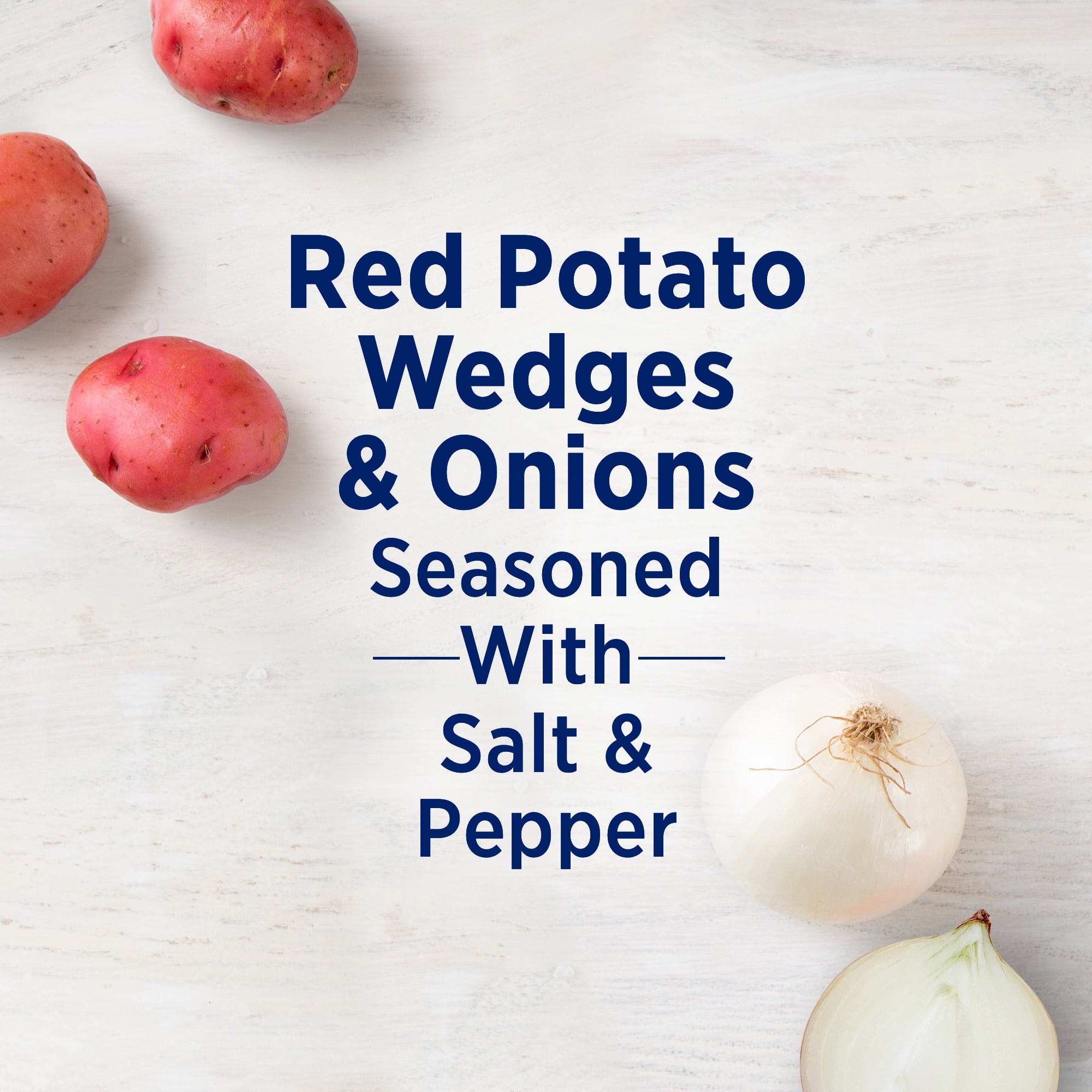 Birds Eye Oven Roasters Seasoned Red Potato Wedges & Onions Frozen 15 Oz