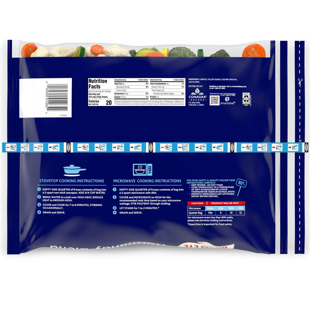 Birds Eye Normandy Blend Frozen Vegetables Mix 60 Oz
