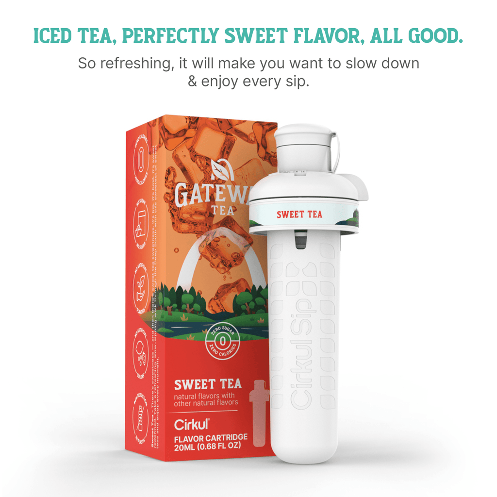 Cirkul Gateway Sweet Tea Naturally Caffeinated Instant Iced Tea Concentrate 0.68 fl oz Cartridge
