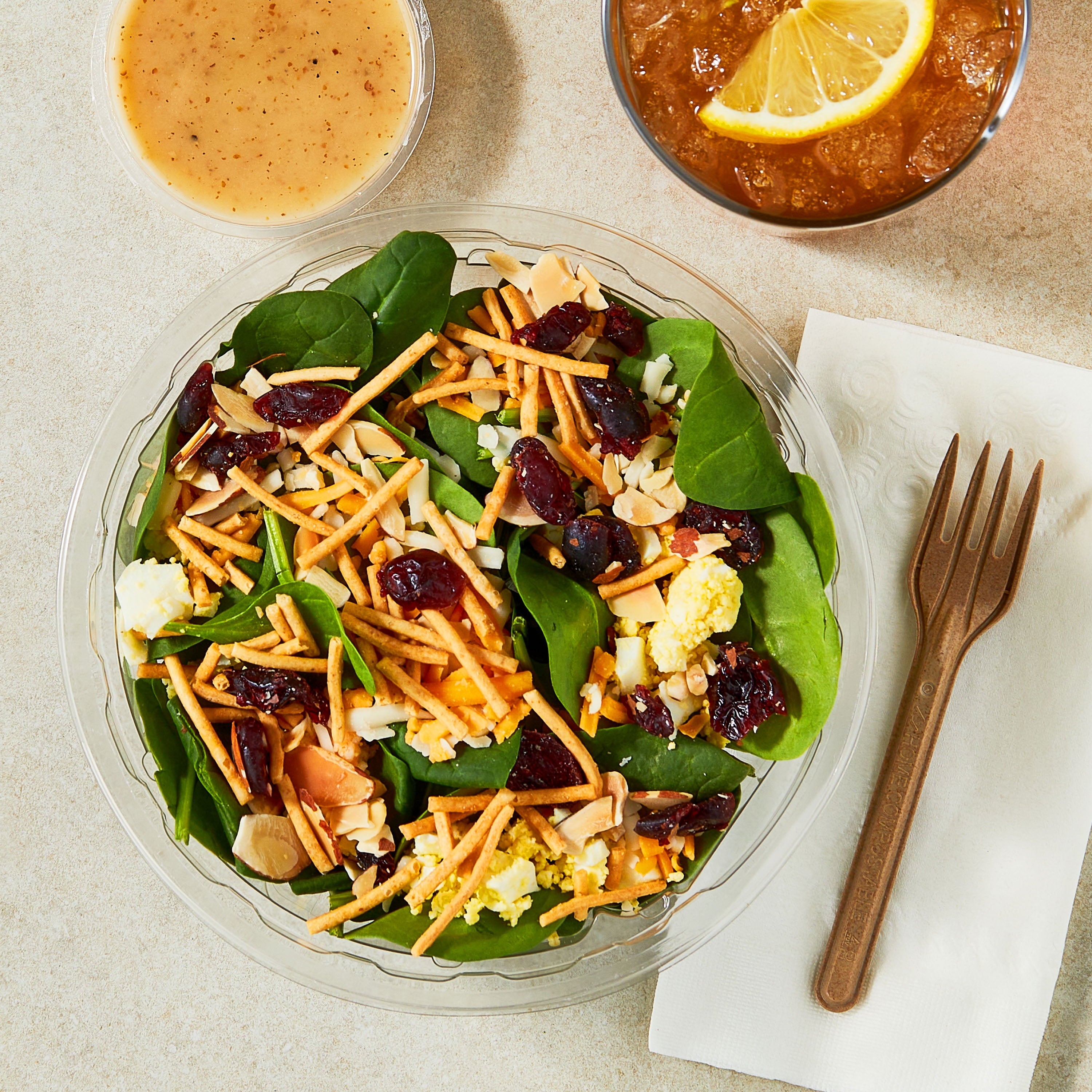 Spinach Dijon Salad Bowl 4.9 Oz