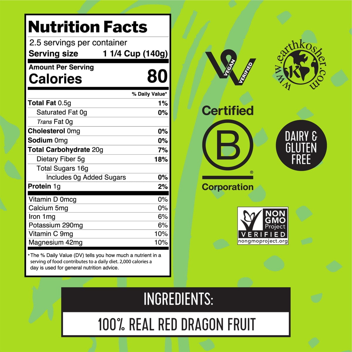 Pitaya Foods Frozen Dragon Fruit Pieces 12 Oz