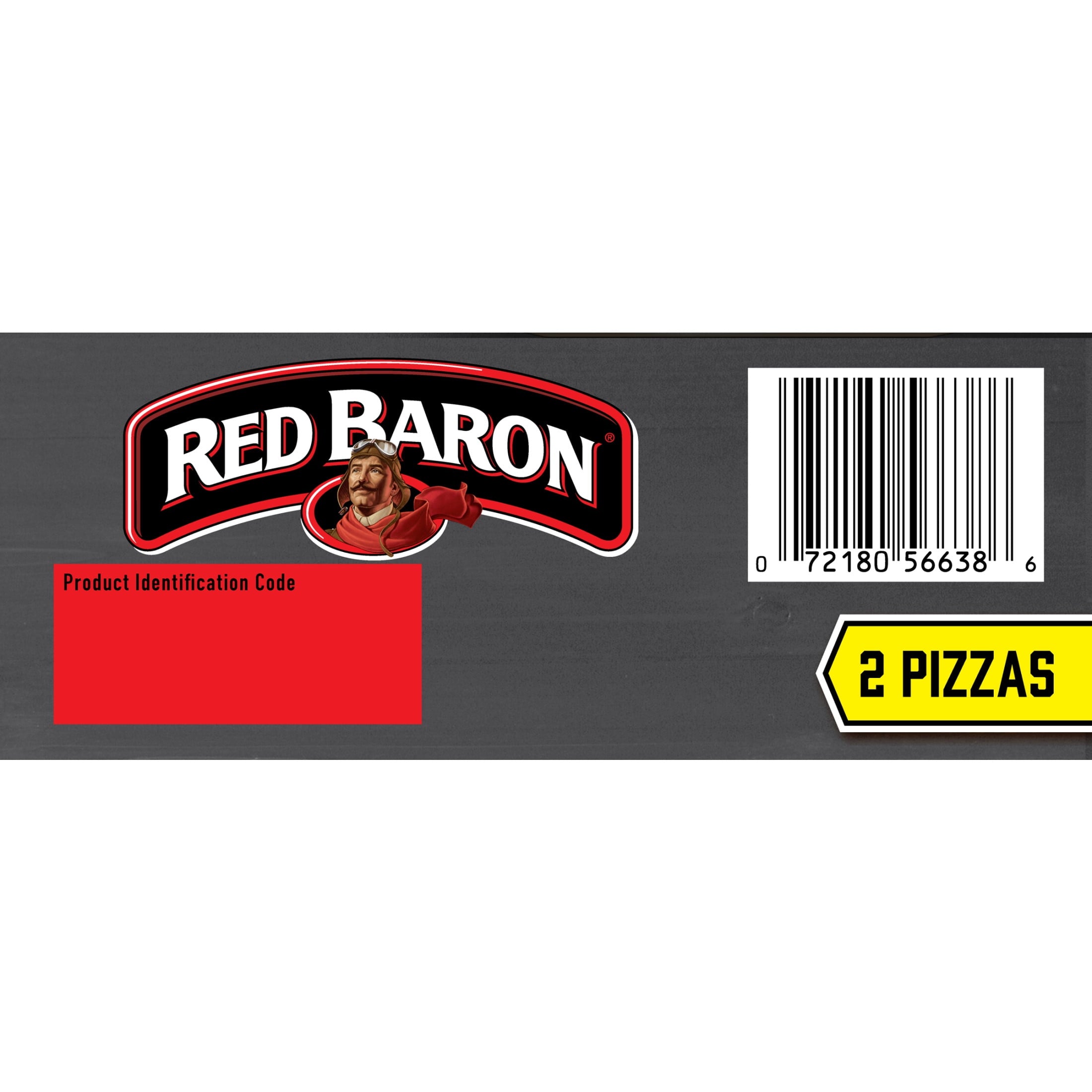 Red Baron Four Cheese Deep Dish Personal Frozen Pizza 11.2 Oz 2 Pack