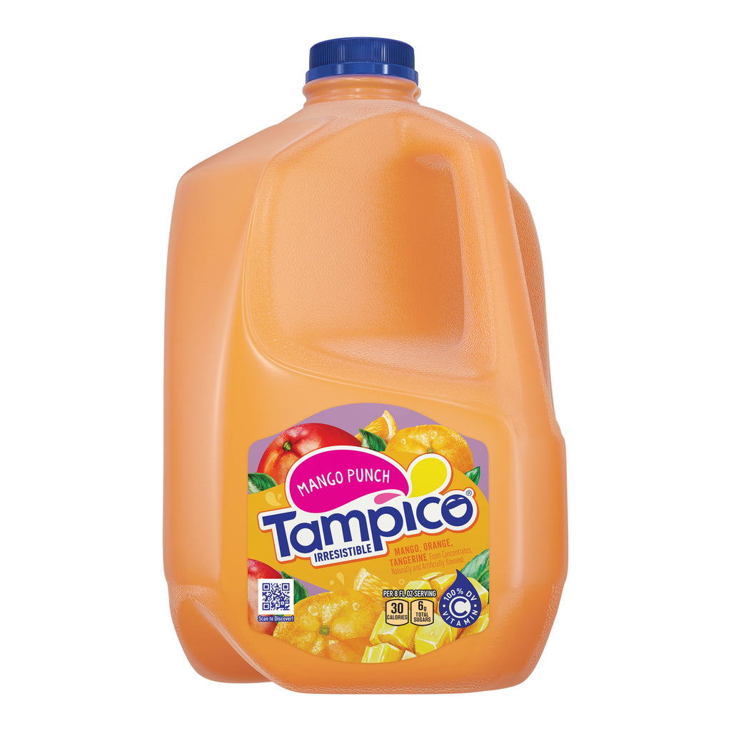 Tampico Mango Punch Mango Orange Tangerine Juice Drink 1 Gallon