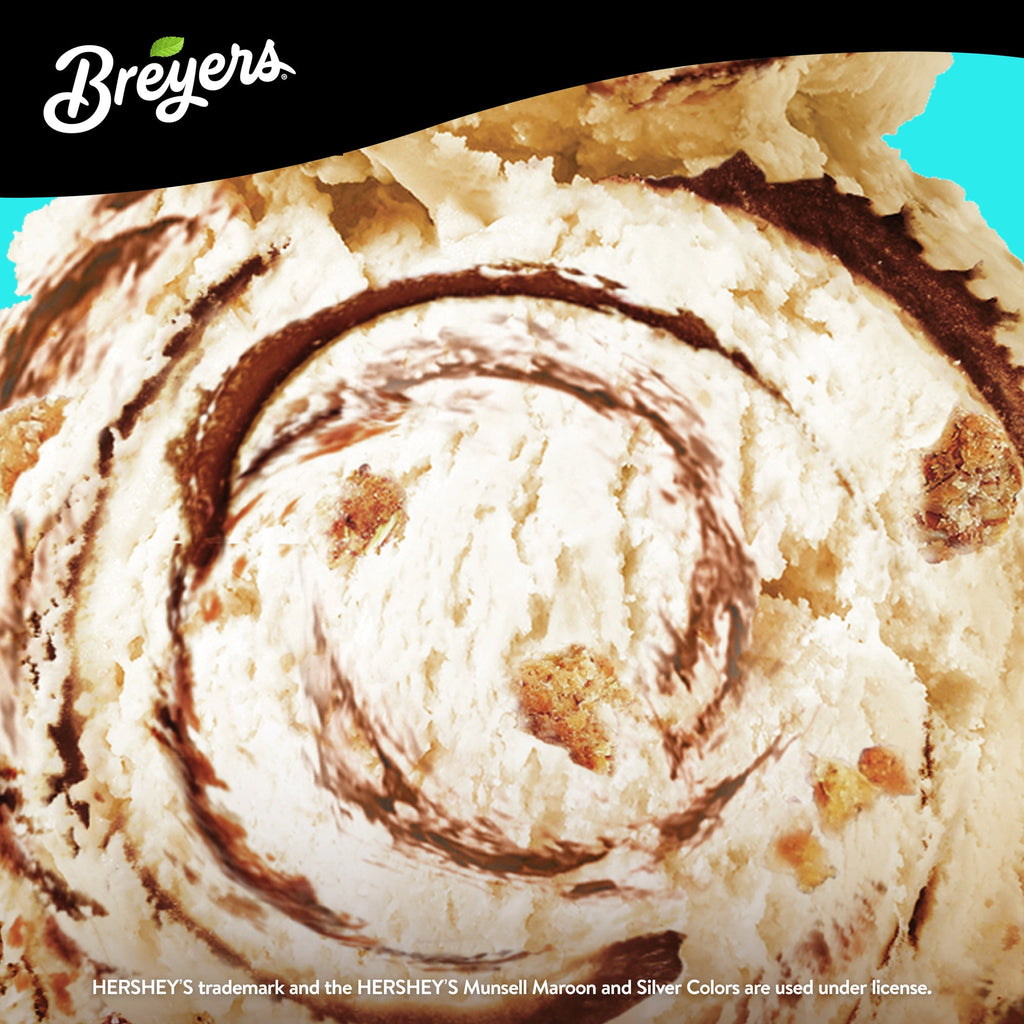 Breyers Campfire Collection S'Mores Ice Cream With Hershey'S Milk Chocolate 1.5 Qt