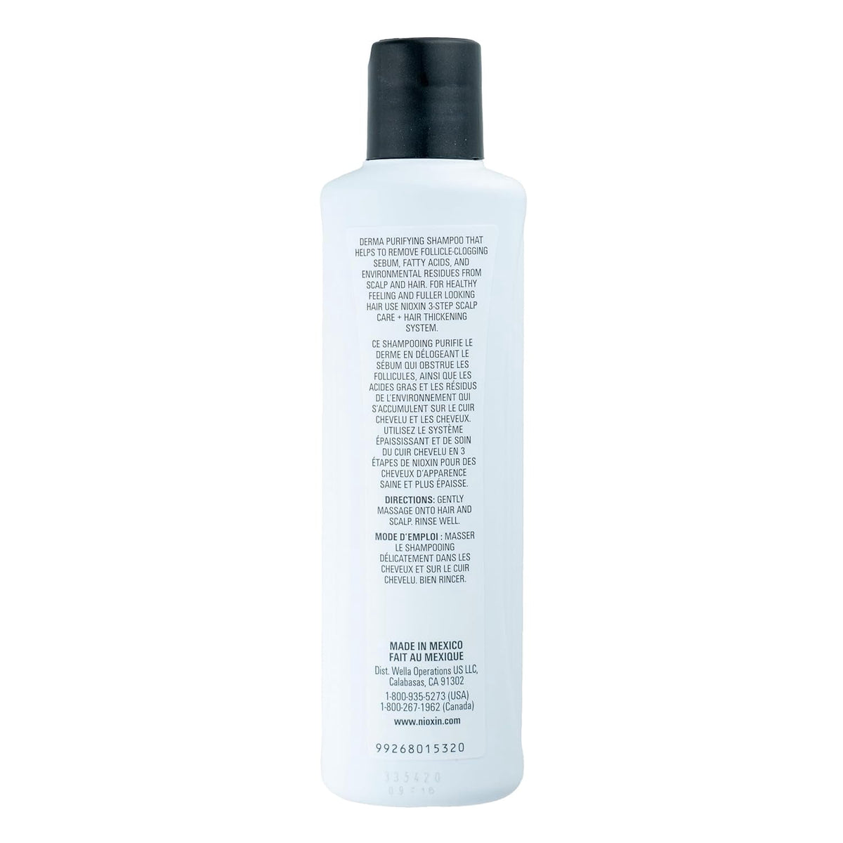 Nioxin Scalp + Hair Thickening System 1 Shampoo for Fine Hair 10.1 fl oz