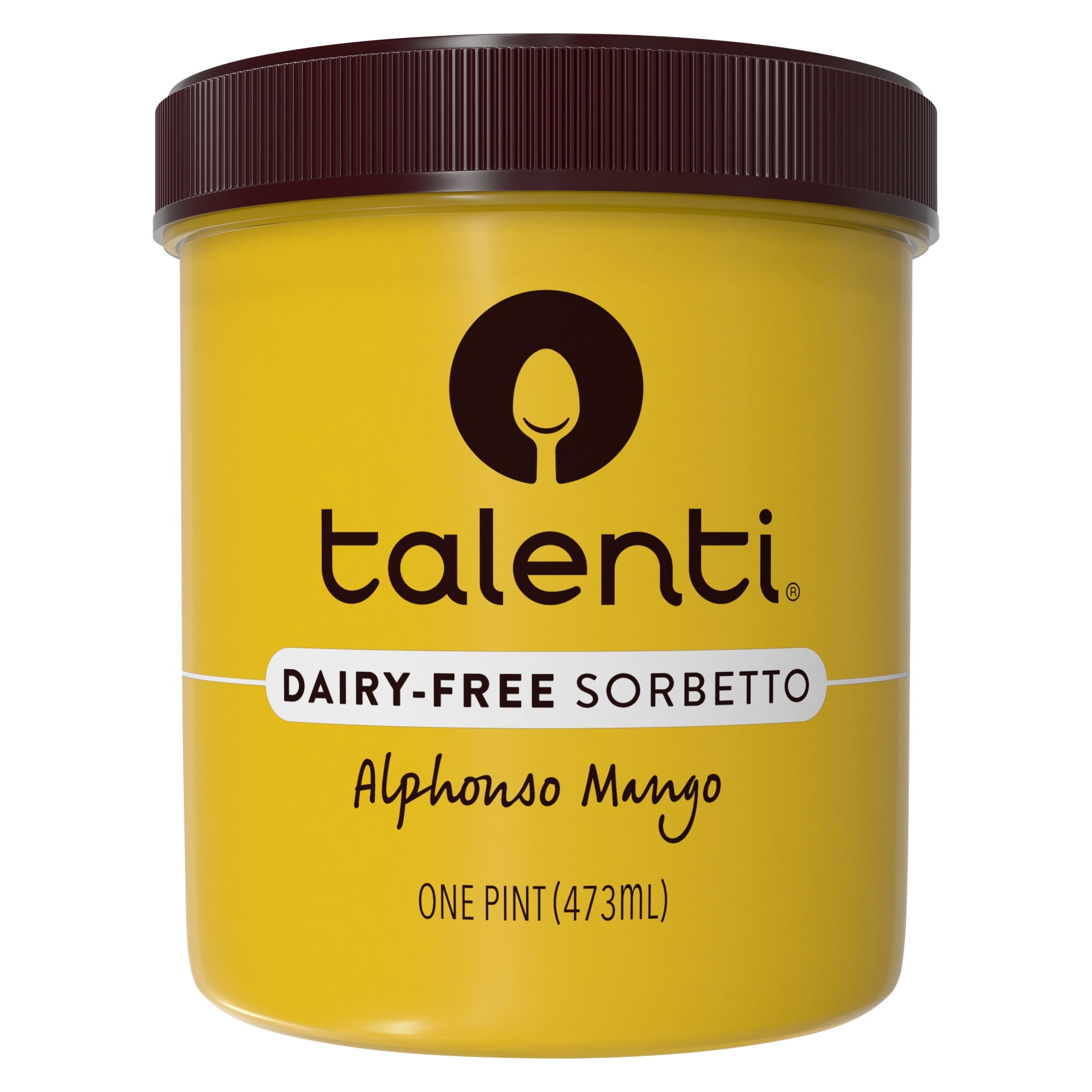 Talenti Dairy-Free Alphonso Mango Sorbet Frozen Dessert 16 Oz