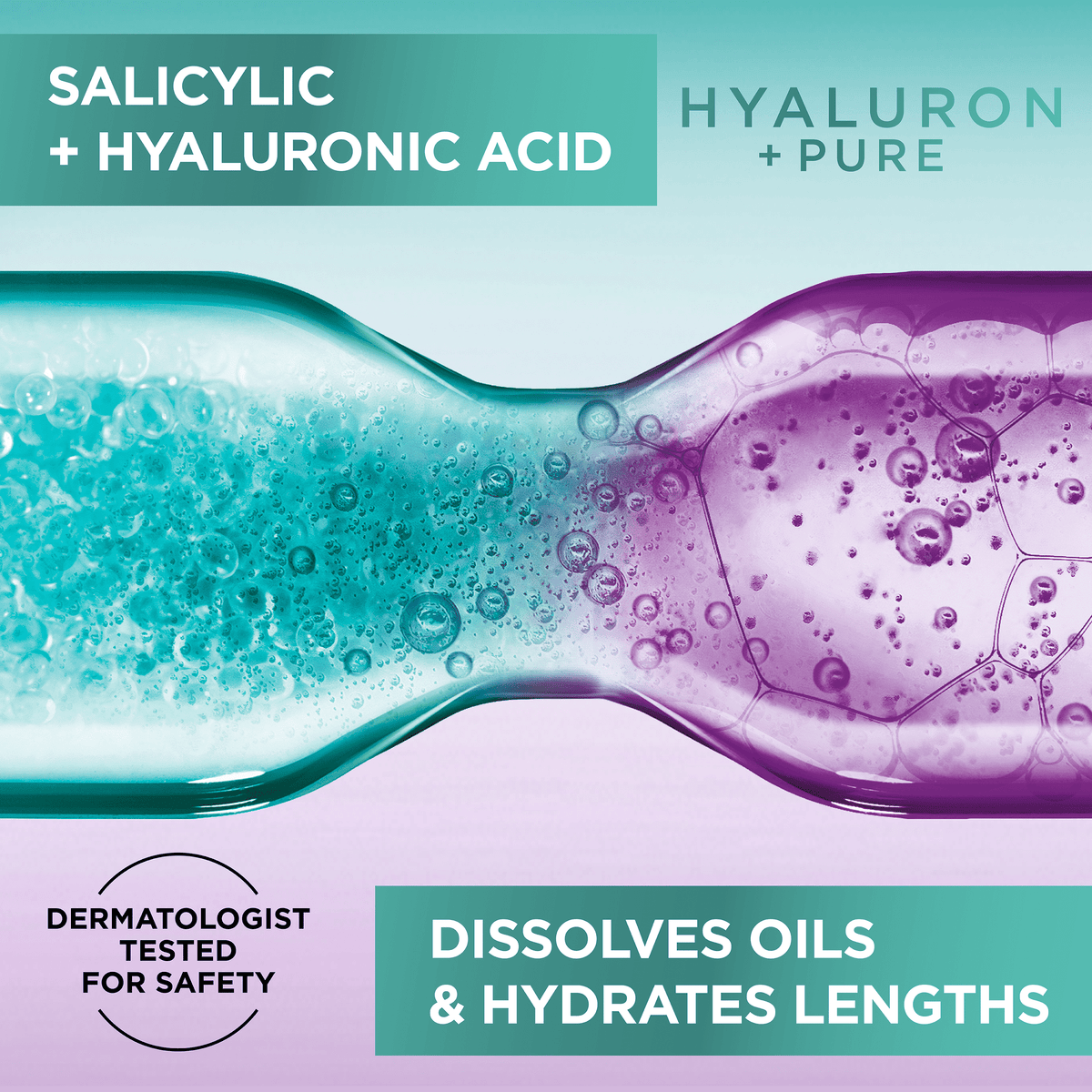 L'Oreal Paris Elvive Hyaluron Pure Scalp Care Oil Erasing Serum for Oily Hair 3.45 fl oz
