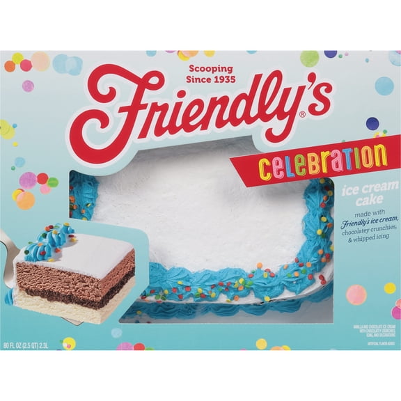 Chocolate and Vanilla Ice Cream Cake 75 Fl Oz 1 Count Carvel