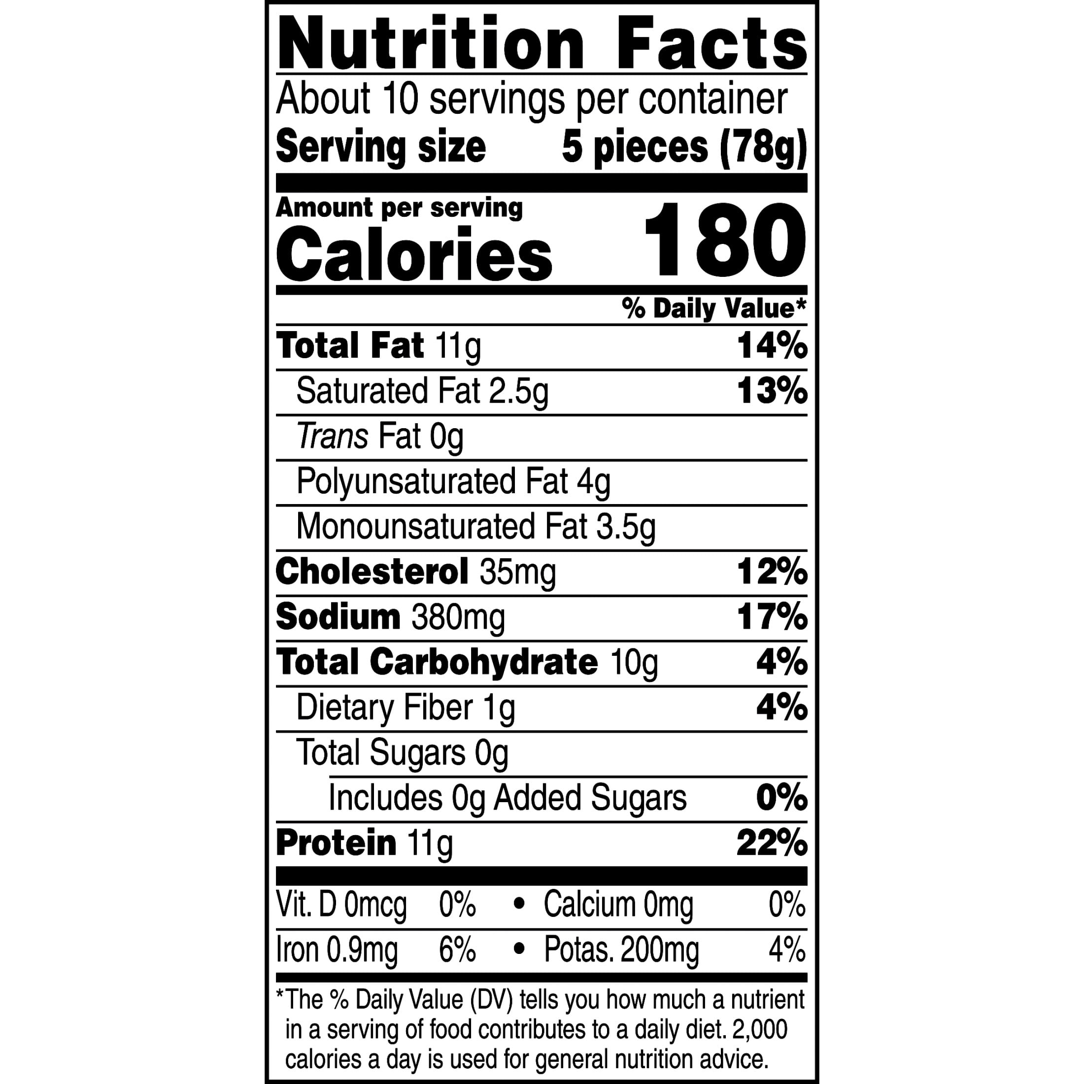 Tyson Chicken Nuggets Celebrating USA 250 Years Frozen 27 Oz