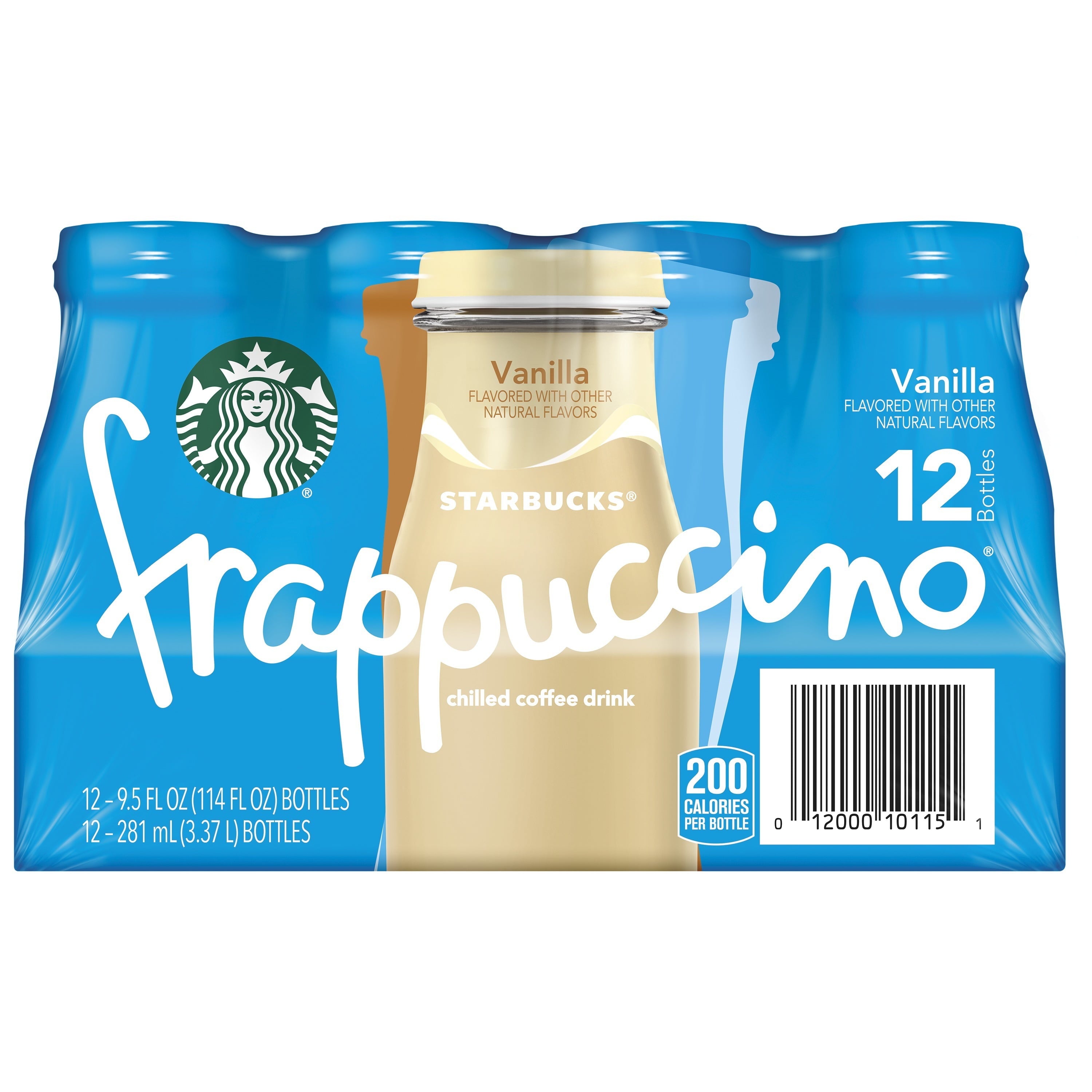 Starbucks Frappuccino Iced Coffee Drink 9.5 fl oz 12 Pack Bottles
