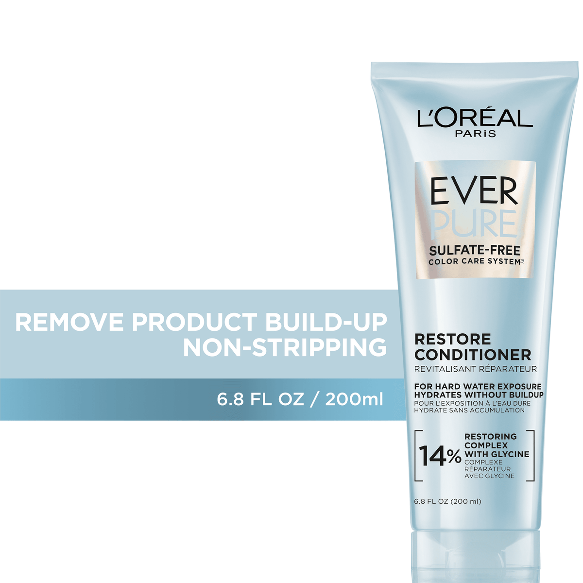 L'Oreal Paris EverPure Sulfate Free Restoring Conditioner with Antioxidants 6.8 fl oz