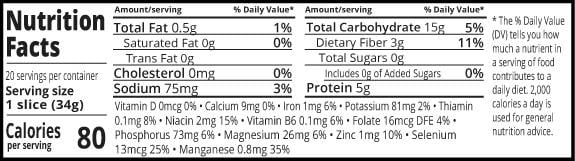 Food for Life Ezekiel 4:9 Sprouted Whole Grain Bread 24 Oz 20 Count Organic Flourless