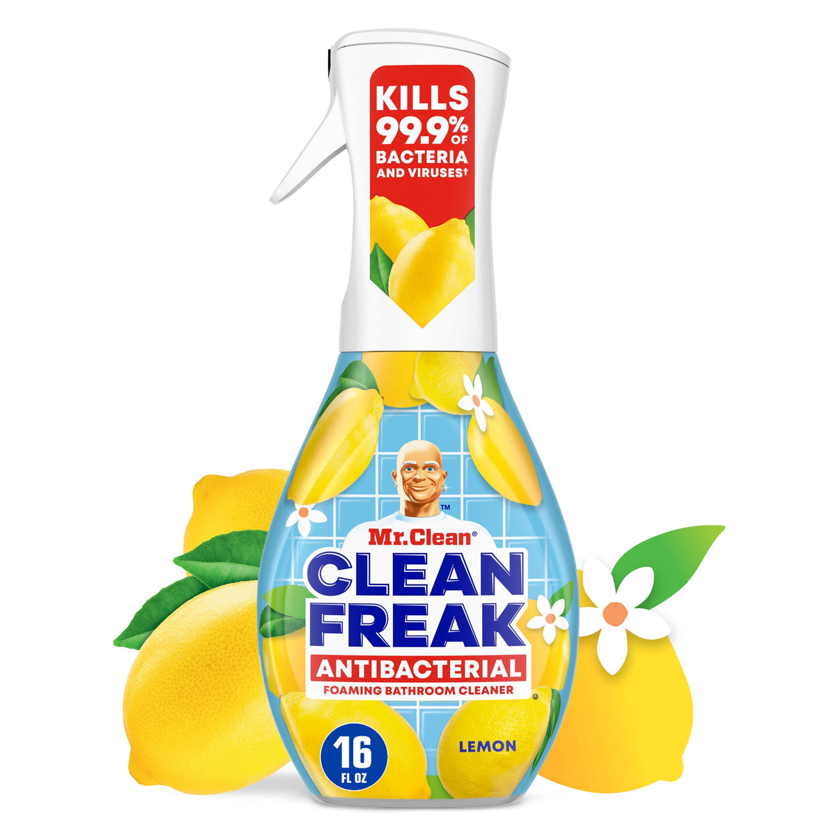 Mr. Clean Clean Freak Lemon Scent Antibacterial Multi-Purpose Bath Cleaner 16 fl oz