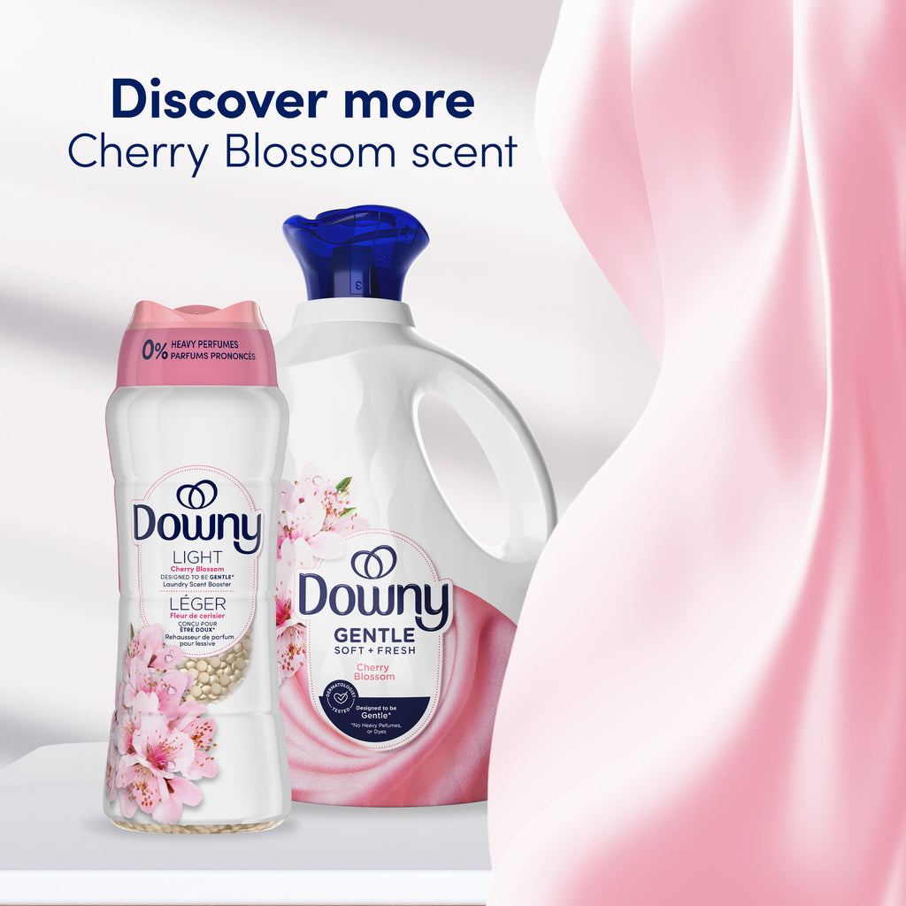 Downy Gentle Soft + Fresh Liquid Fabric Softener Cherry Blossom Scent 44 fl oz 66 Loads