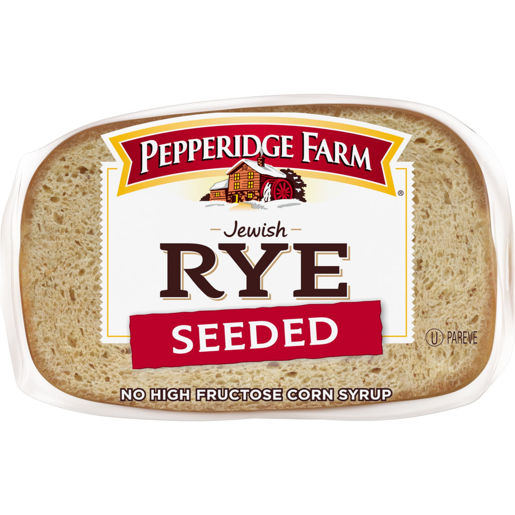 Seeded Jewish Rye Bread 16 Oz