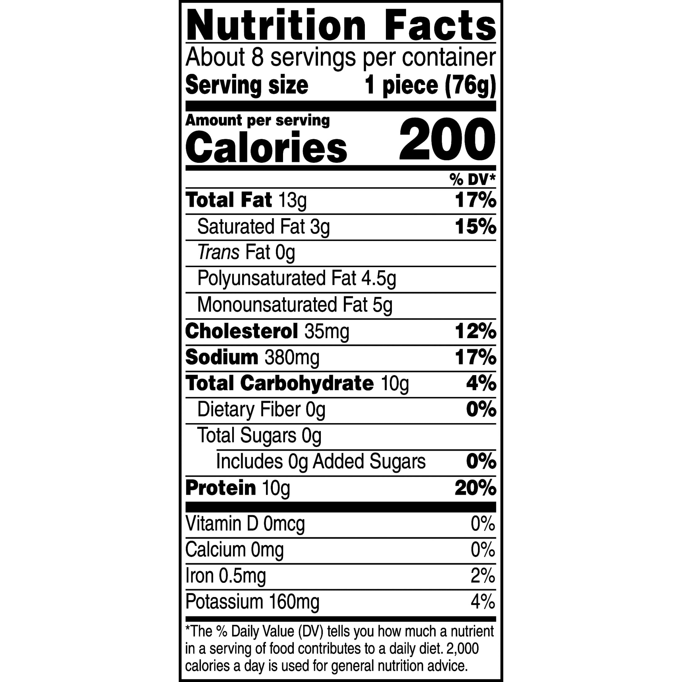 Tyson White Meat Chicken Patties Original Frozen 23 Oz 9 Count