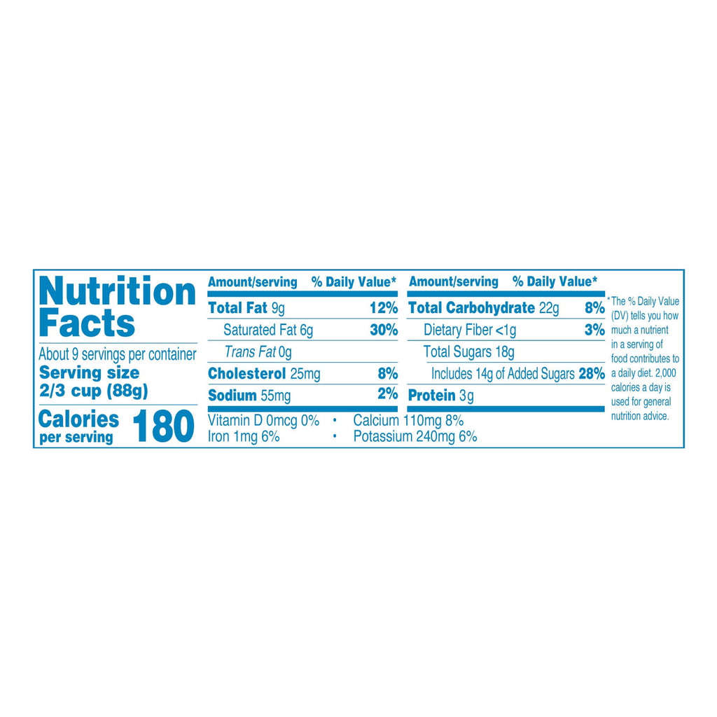 Blue Bunny Soft Chocolate Frozen Dairy Dessert 46 Fl Oz