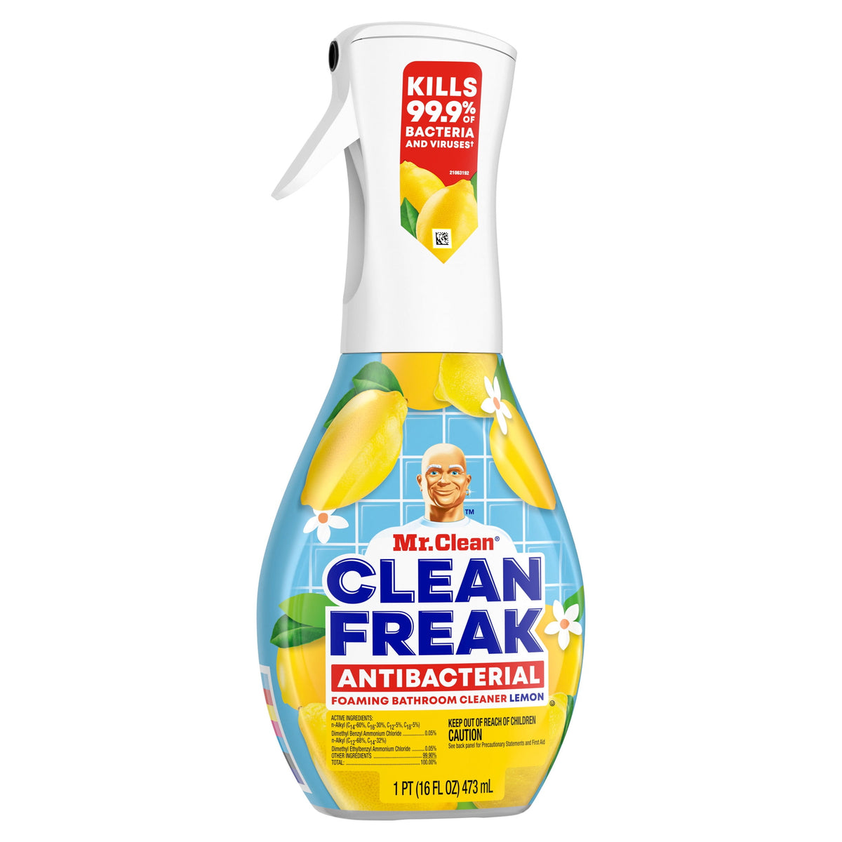 Mr. Clean Clean Freak Lemon Scent Antibacterial Multi-Purpose Bath Cleaner 16 fl oz