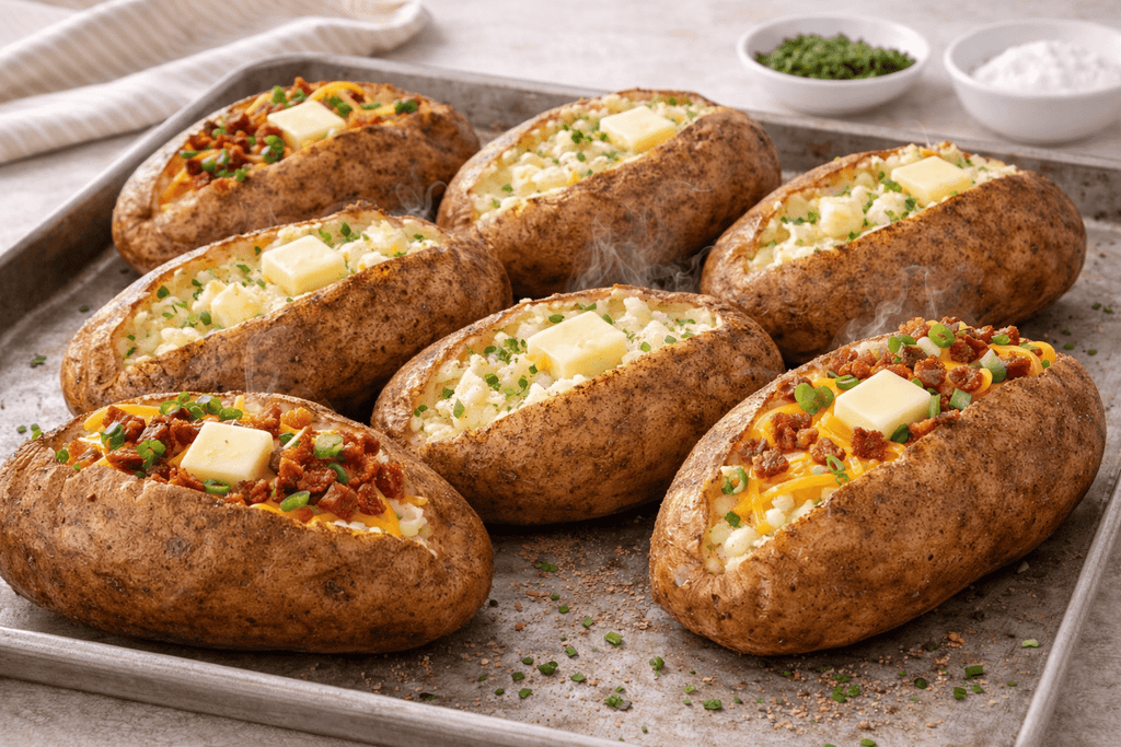 Jumbo Russet Potatoes Whole Fresh 8 Lb Bag