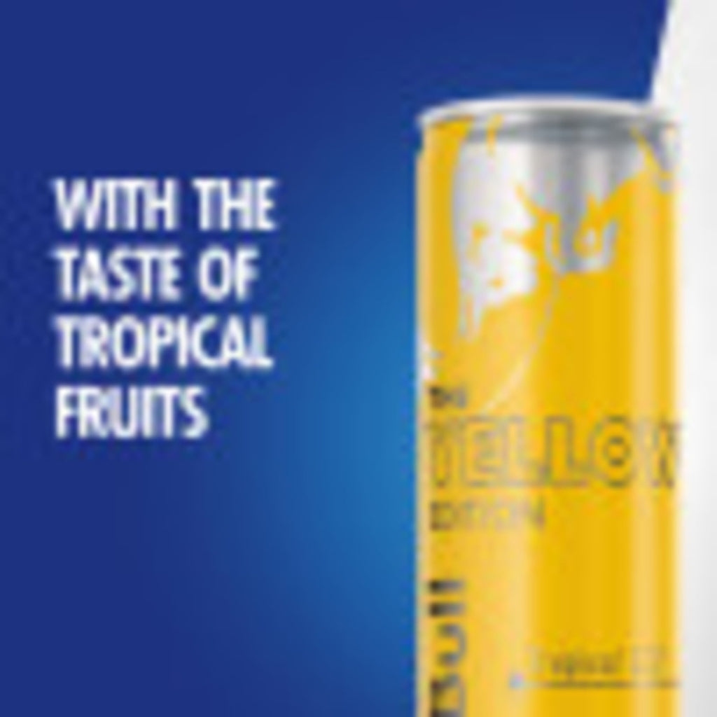 Red Bull Yellow Edition Tropical Energy Drink 12 fl oz Single Can
