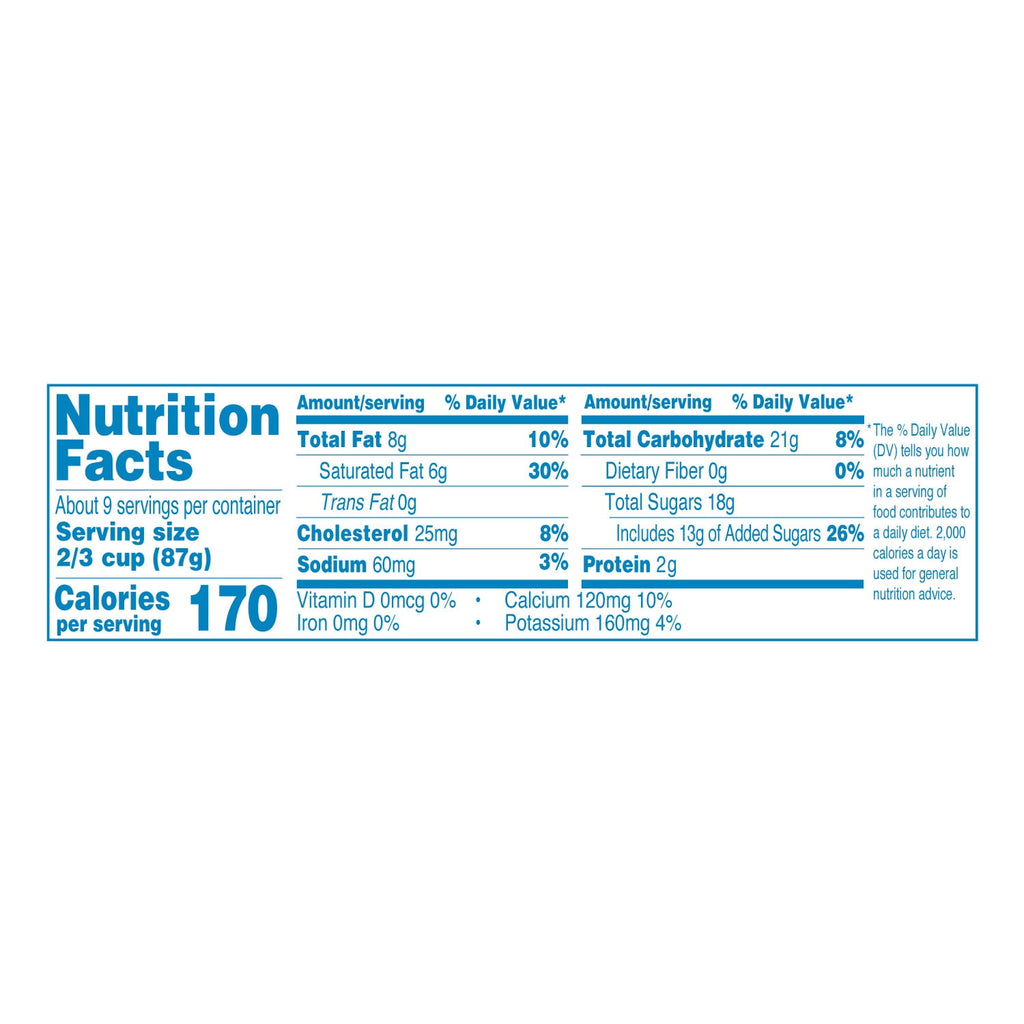 Blue Bunny Soft Vanilla Frozen Dairy Dessert 46 Fl Oz