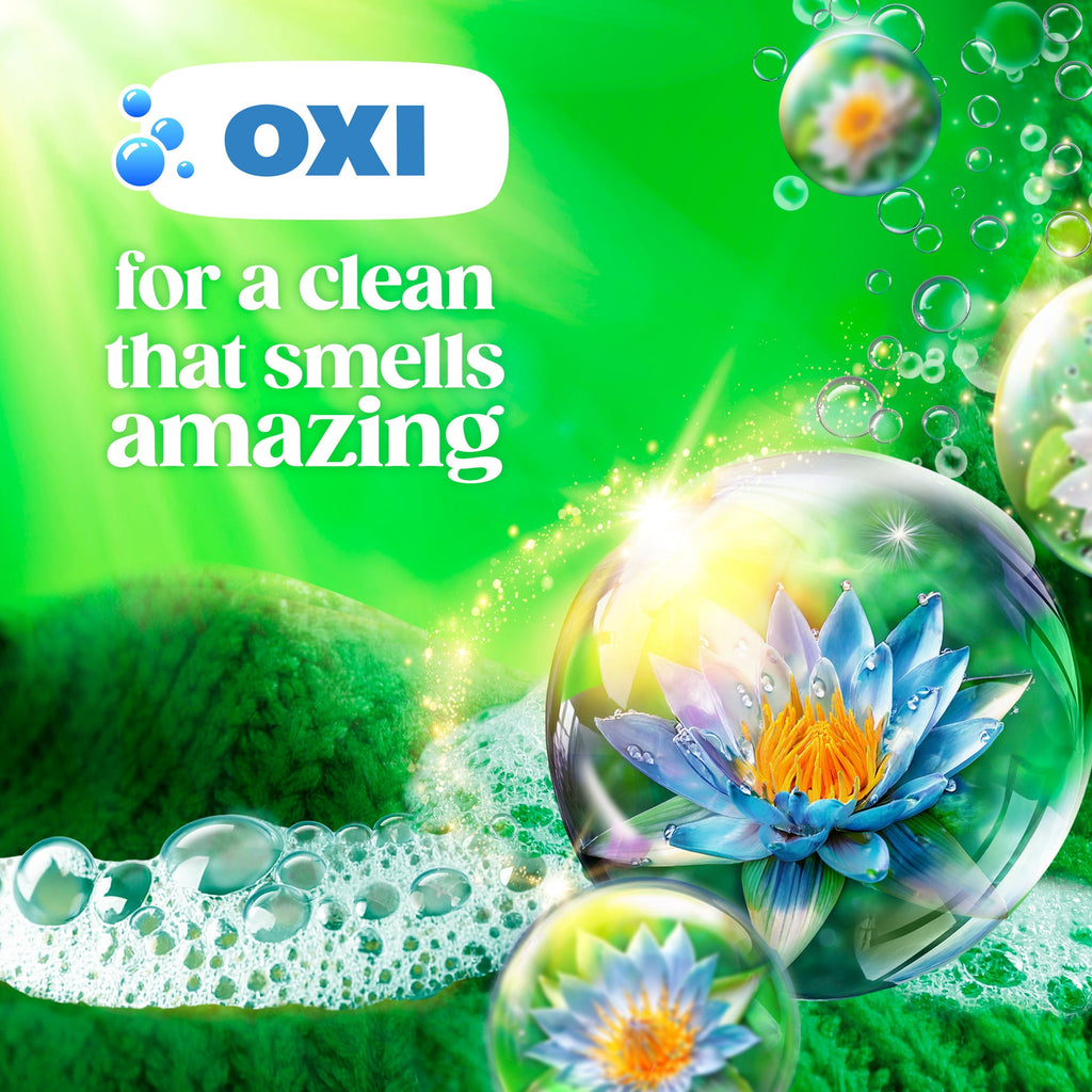 Gain Plus Liquid Laundry Detergent Odor Defense + OXI Waterfall Delight Scent 170 fl oz 129 Loads