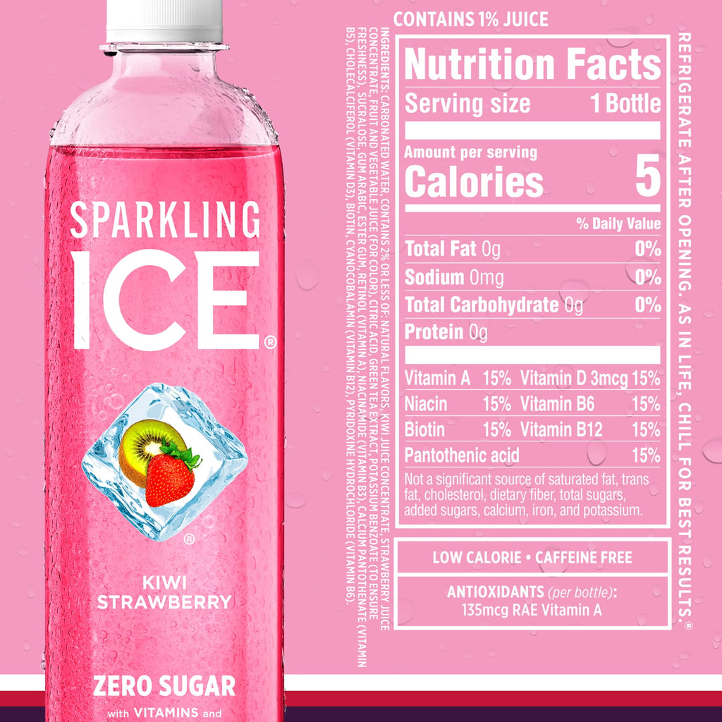 Sparkling Ice Purple Variety Pack Flavored Sparkling Water 17 fl oz 12 Count