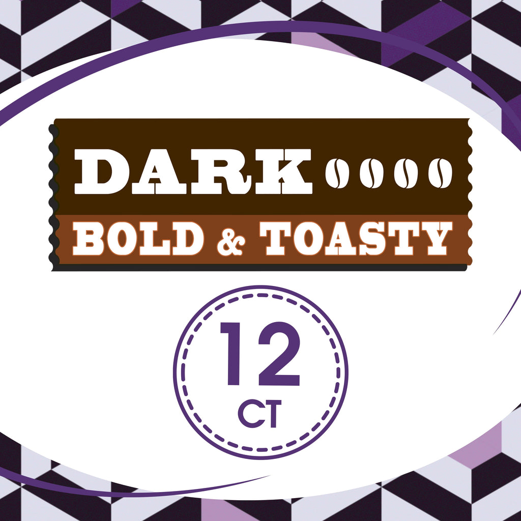 Great Value 100% Arabica French Dark Roast Ground Coffee Pods 12 Count