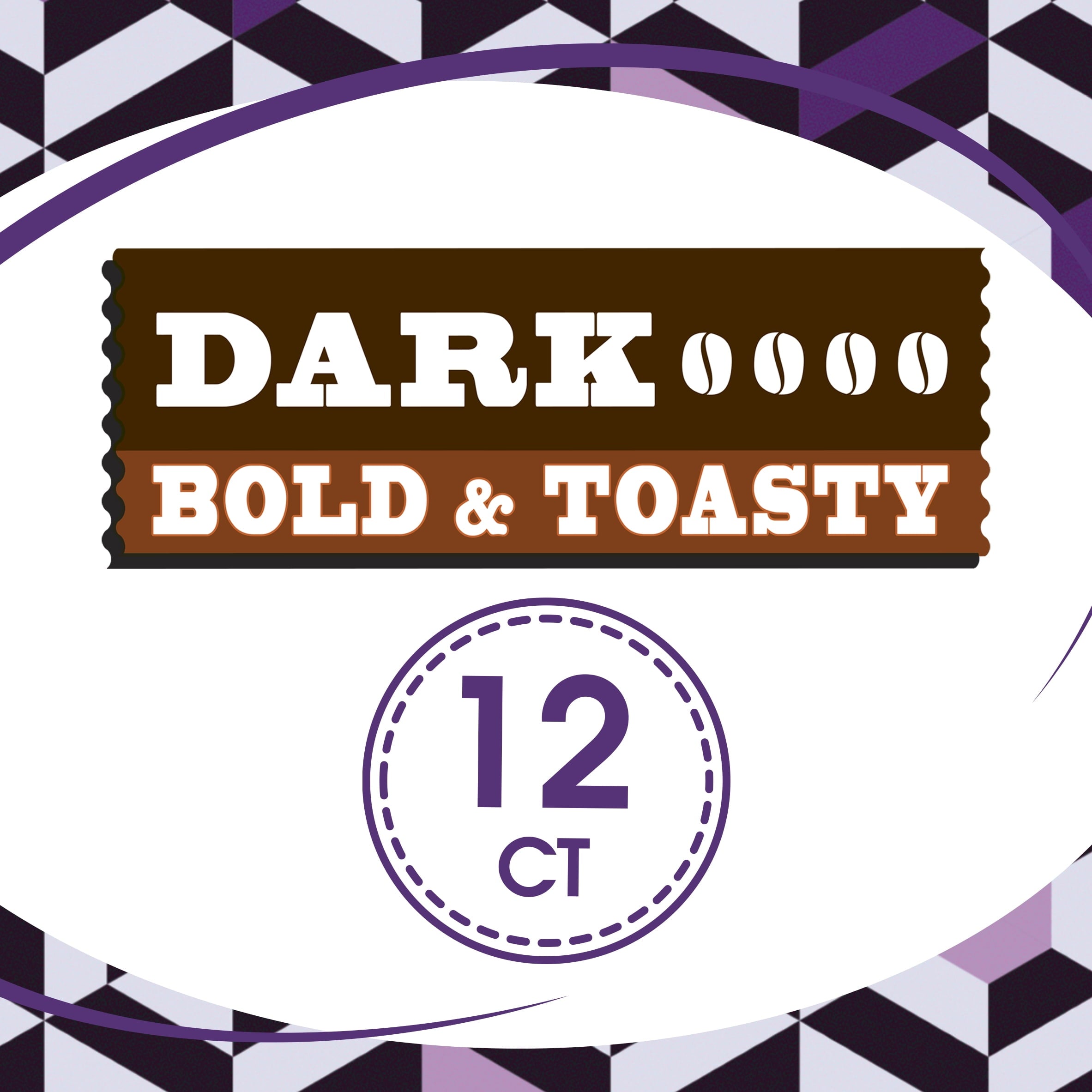 Great Value 100% Arabica French Dark Roast Ground Coffee Pods 12 Count