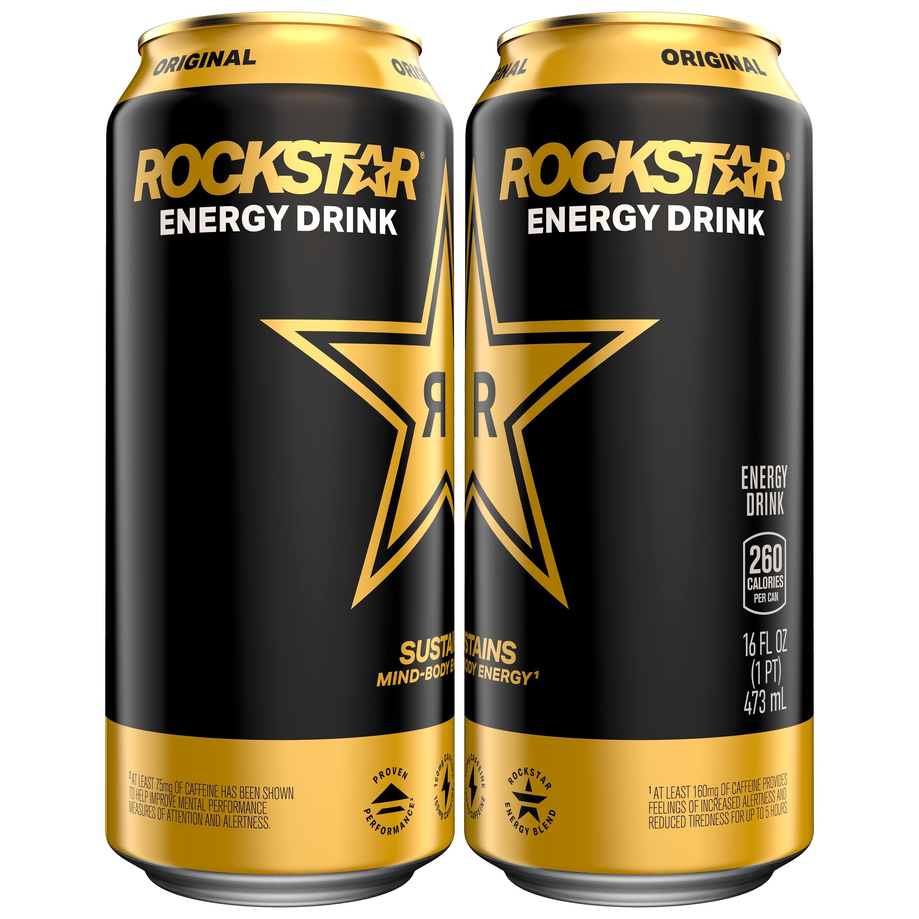 Rockstar Original Sugar Free Energy Drink 16 fl oz Single Can