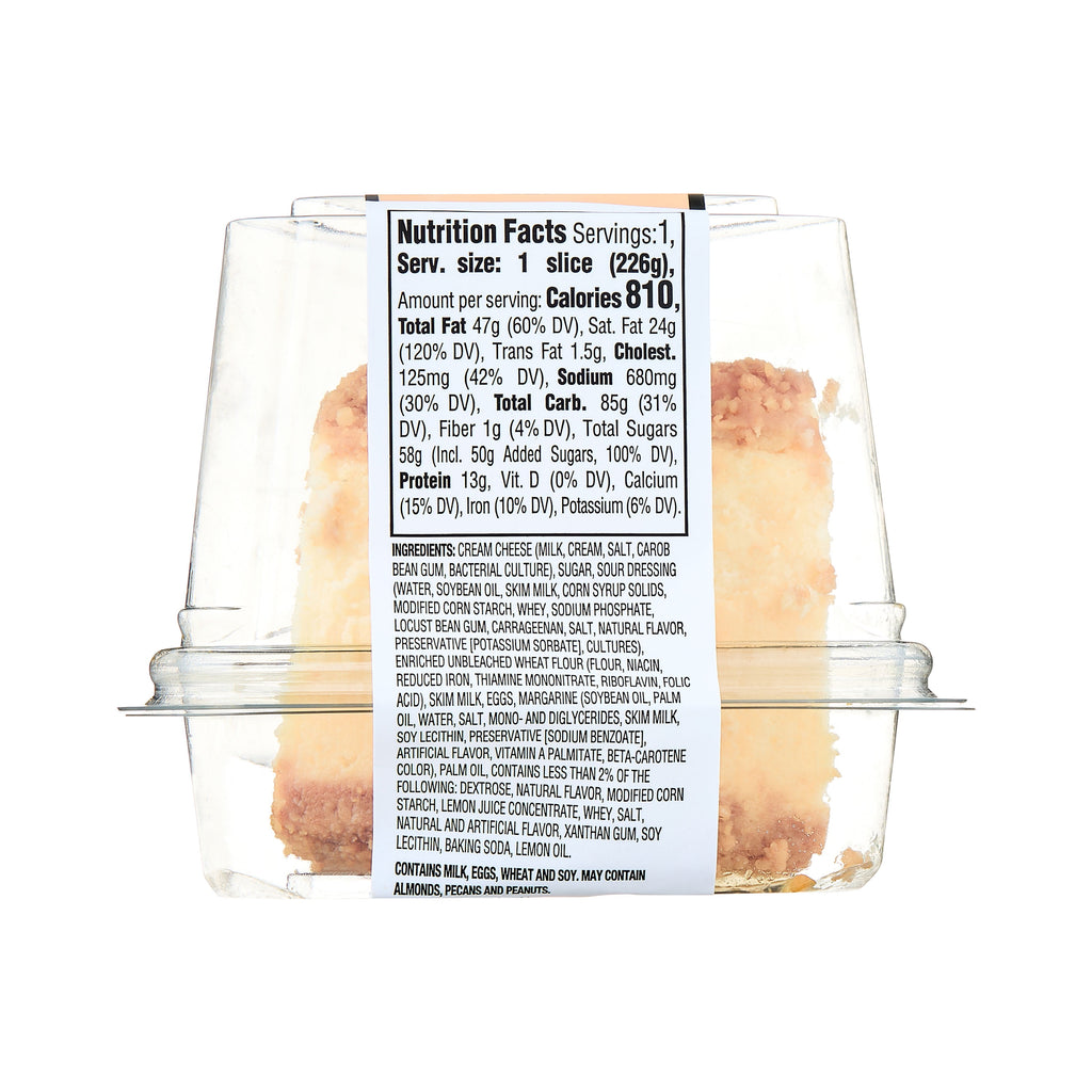 Limoncello Mega Cheesecake Slice 8 Oz Marketside
