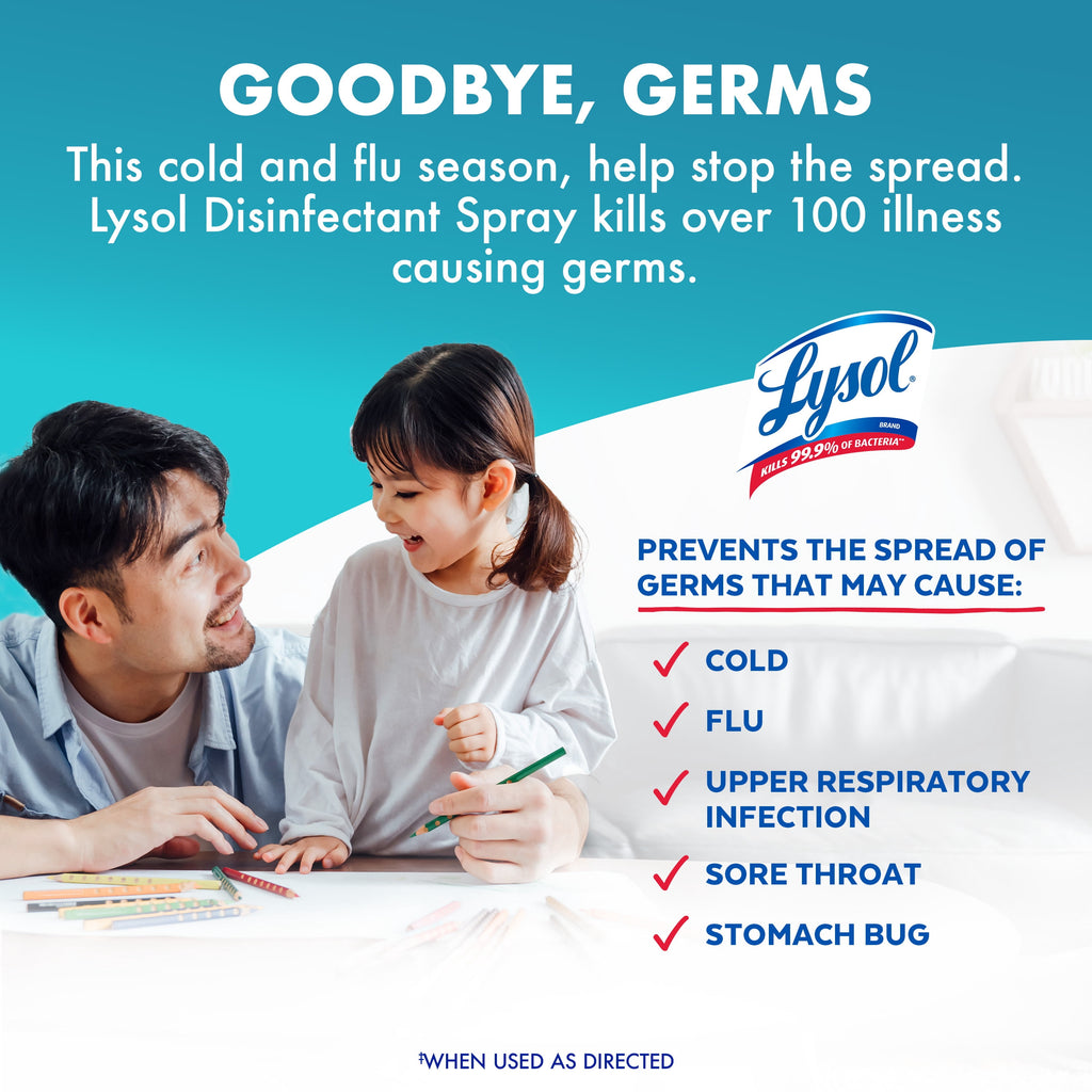 Lysol Disinfectant Spray Coconut Water & Sea Minerals 19 oz
