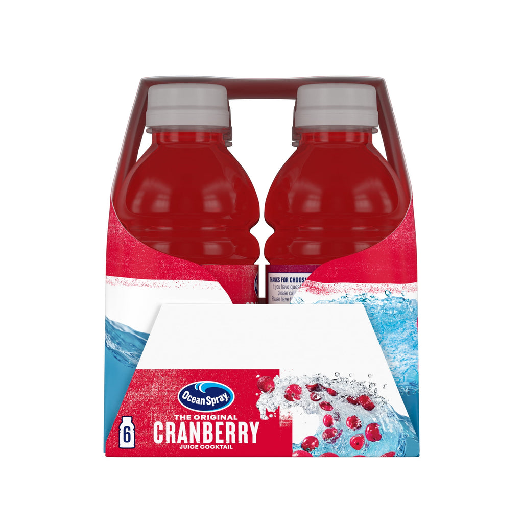 Ocean Spray Cranberry Juice Cocktail 10 fl oz Bottles 6 Count