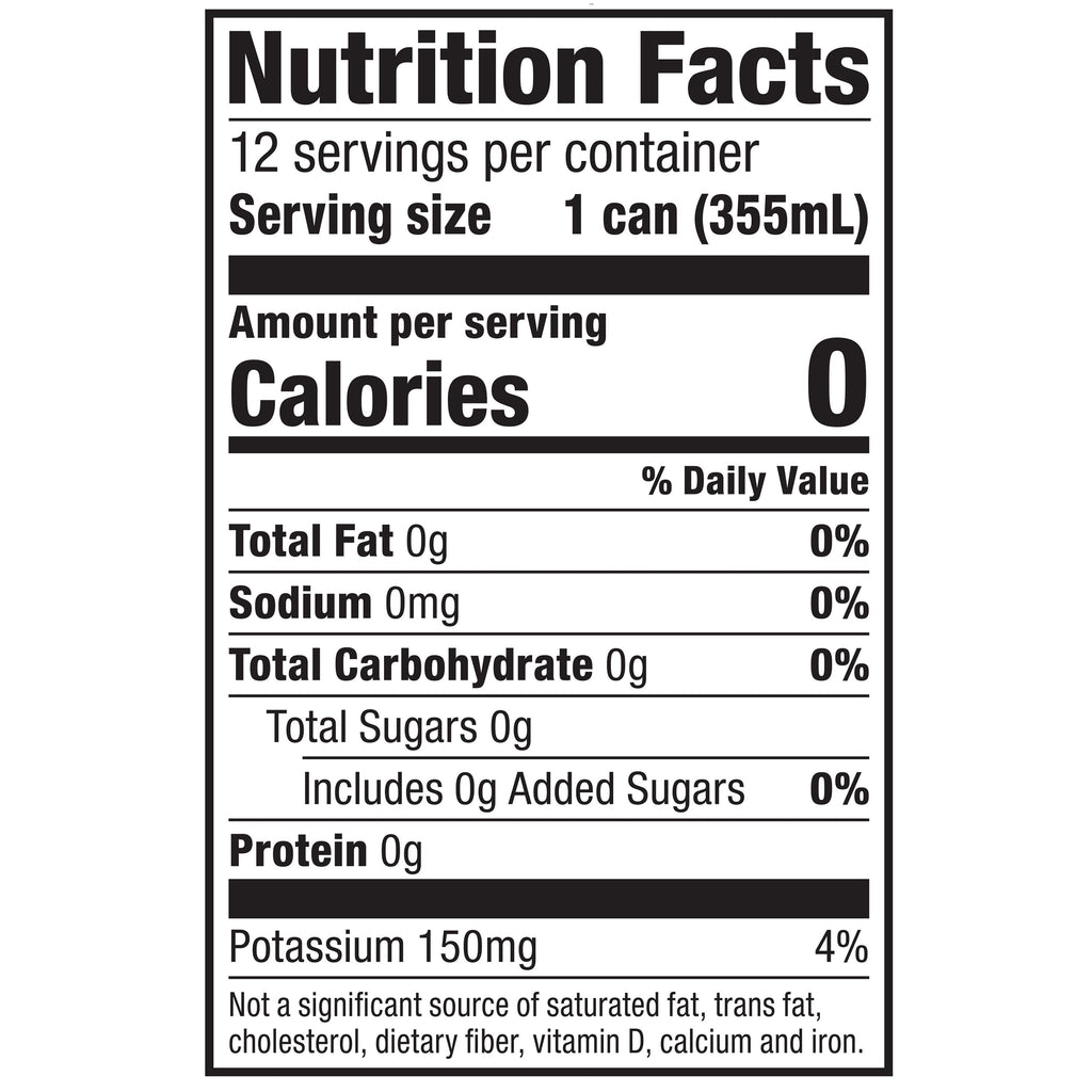Clear American Cherry Limeade Sparkling Water 12 fl oz Cans 12 Pack