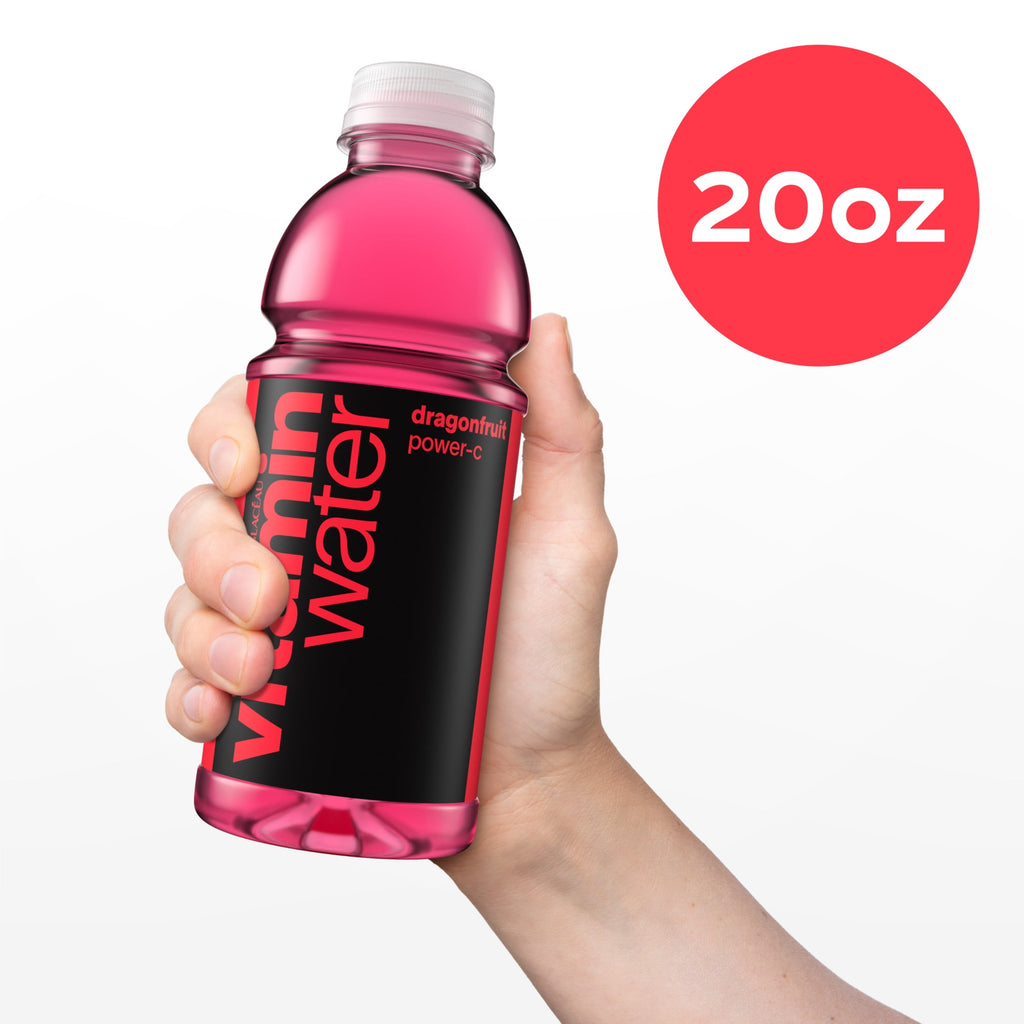 Vitaminwater Power-C Dragonfruit Flavored Water Beverage 20 fl oz Single Bottle