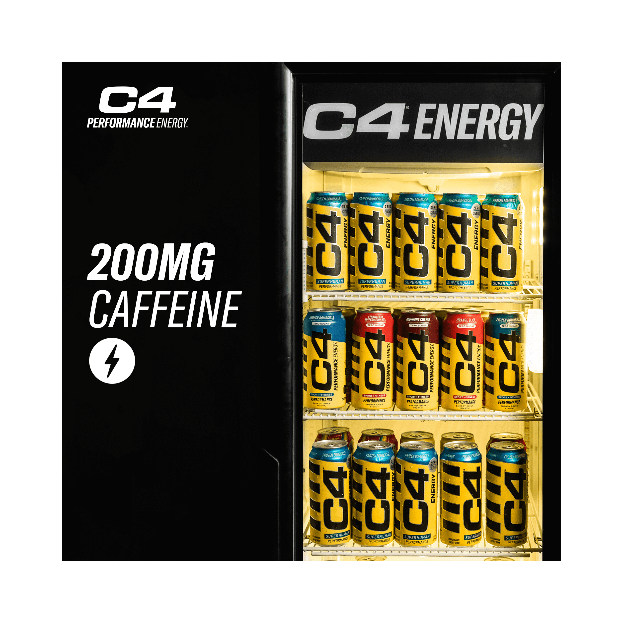 C4 Performance Energy Drink Jolly Rancher Watermelon 16 fl oz Single Can