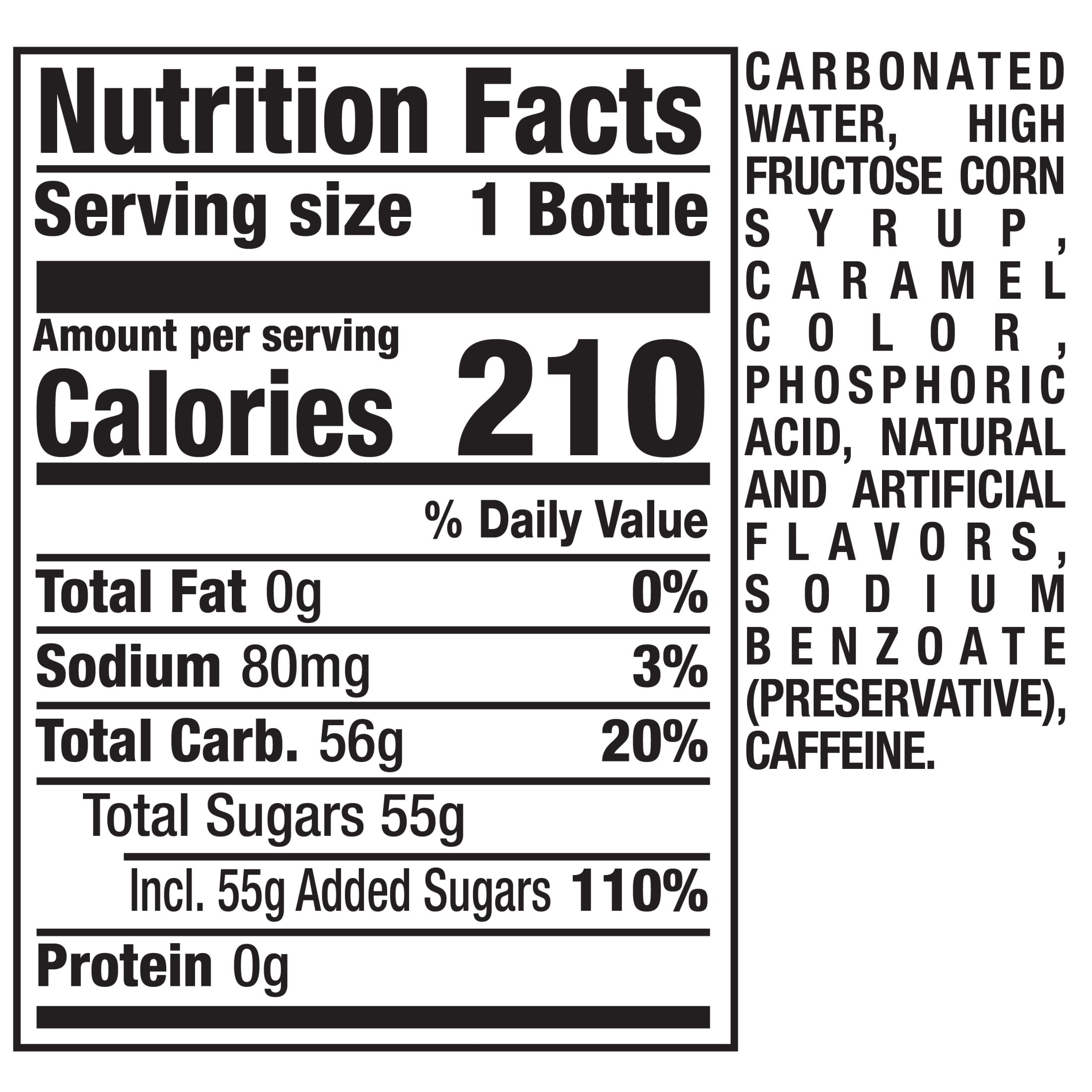 Dr Pepper Soda Pop Bottles 16.9 Fl Oz 6 Pack