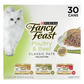Purina Fancy Feast Poultry and Beef Feast Classic Pate Cat Food