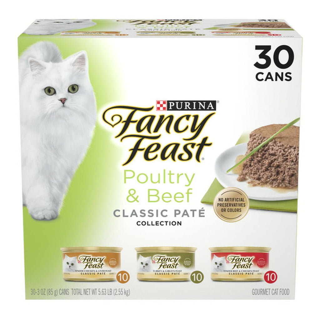 Purina Fancy Feast Poultry and Beef Feast Classic Pate Cat Food