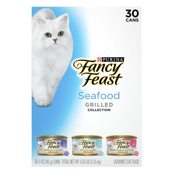 Purina Fancy Feast Seafood Grilled Collection Wet Cat Food 3 oz
