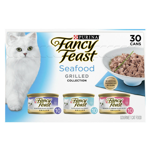 Purina Fancy Feast Seafood Grilled Collection Wet Cat Food 3 oz