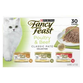 Purina Fancy Feast Poultry and Beef Feast Classic Pate Cat Food