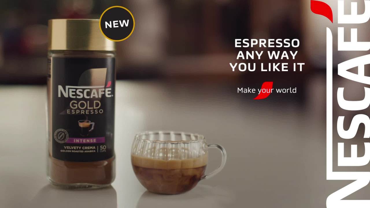 NESCAFÉ Gold Espresso Blonde Naturally Caffeinated Instant Coffee 3.5 oz Canister